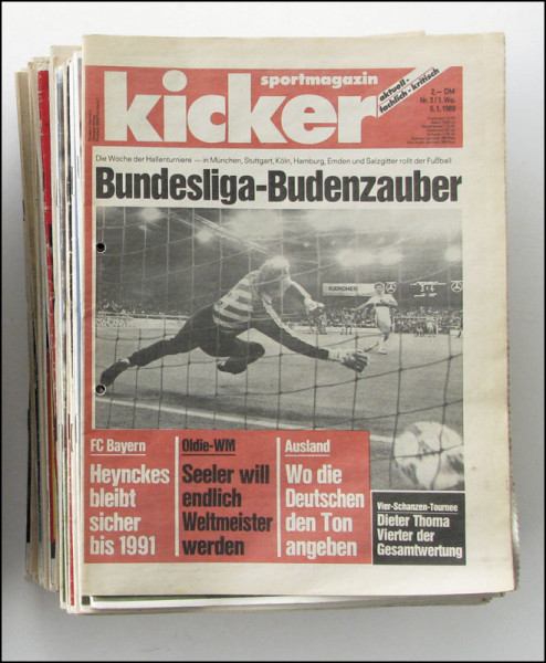 Kicker 1989 Don. : Jg.: Nr.3-103 komplett