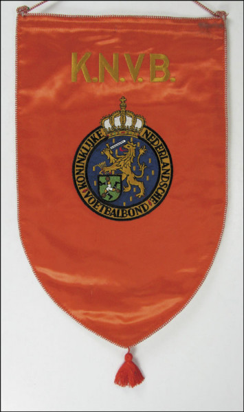 Football Match Pennant Netherlands 1980