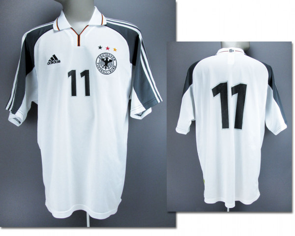 match worn football shirt Germany 2000
