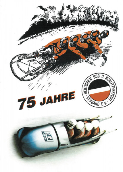 75 Jahre Deutscher Bob-und Schlittensport Verband E.V.1911-1986.
