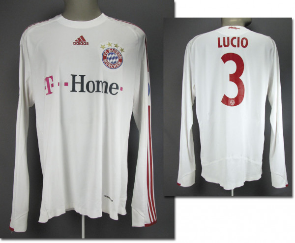 Lucio, am 25.11.2008 gegen Steaua Bukarest, München, Bayern - Trikot 2008/2009