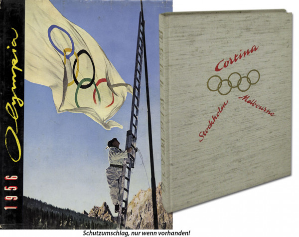 Olympic Games 1956. Rare Austrian Report