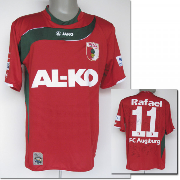 match worn football shirt FC Augsburg 2010/11