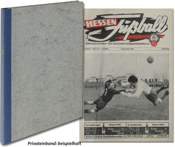 Hessen Fußball 1960 : Nr.1-12 komplett