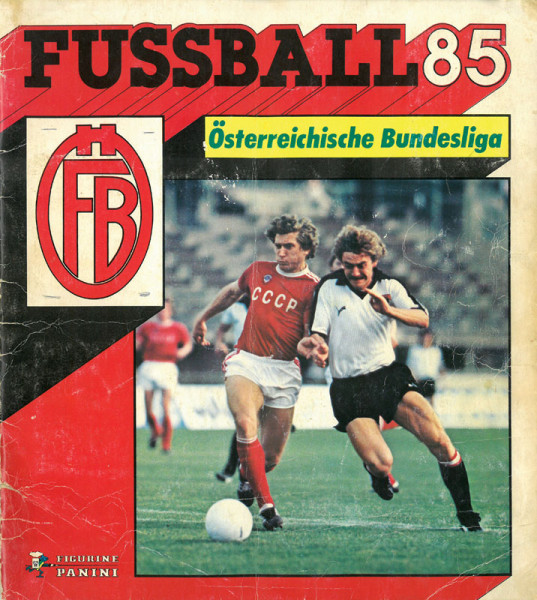 Fussball '85. Österreichische Bundesliga.