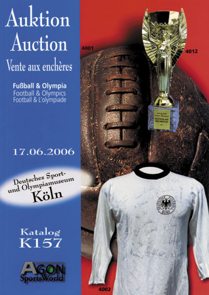 26. AGON Auktion: Auktions-Katalog: SportMemorabilia Live Köln
