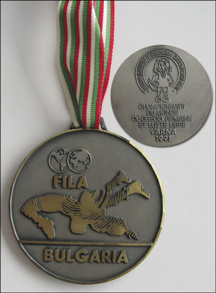 Siegermedaille 1991 WM im Ringen, Siegermedaille 1991