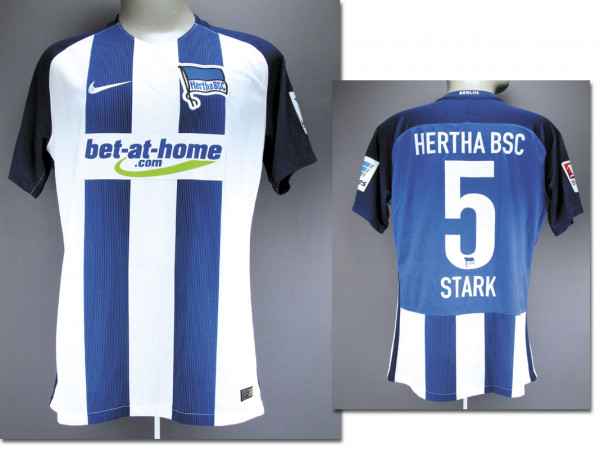 match worn football shirt Hertha BSC Berlin 2017
