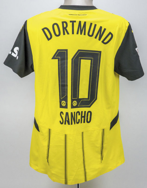 Match Issued Player Jersey BVB Borussia Dortmund 2024 Jadon Sancho