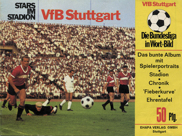 VfB Stuttgart German Football Booklet 1966