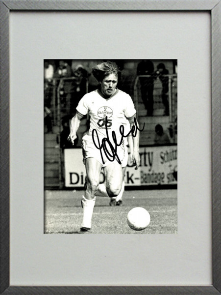 Held, Sigfried: Original Autograph im Rahmen