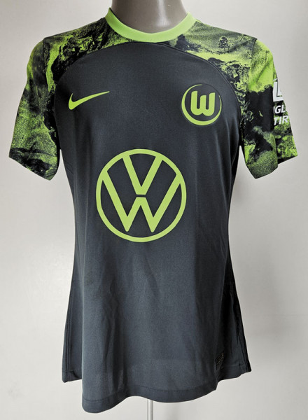 Tiago Tomás am 28.10.2023 gegen den FC Augsburg, Wolfsburg, VfL - Trikot 2023/2024