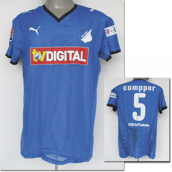 Marvin Compper am 13.09.2008, Hoffenheim, TSG - Trikot 2008