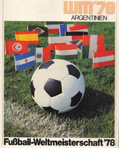 Fußballweltmeisterschaft '78 Argentinien.