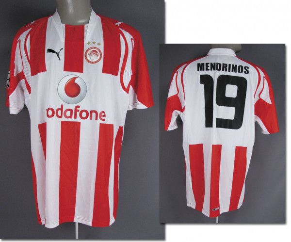 match worn football shirt Olymp. Piraeus 2007/08