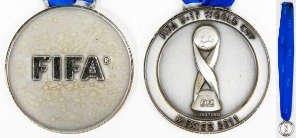 Winner medal FIFA U-17 World Cup 2011 Uruguay