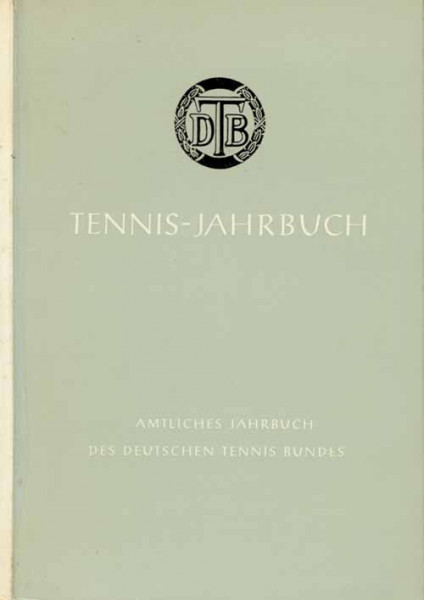 Tennis-Jahrbuch 1964/65.