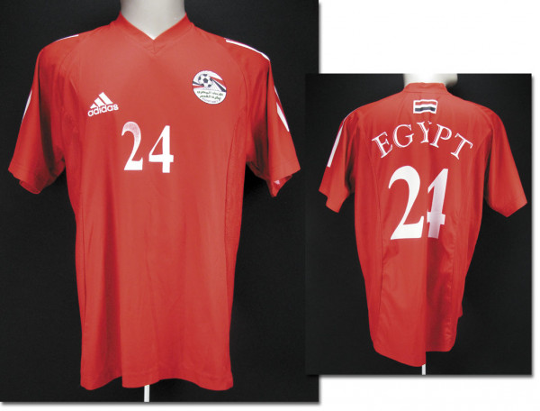 World Cup 2006 match worn football shirt Egypt