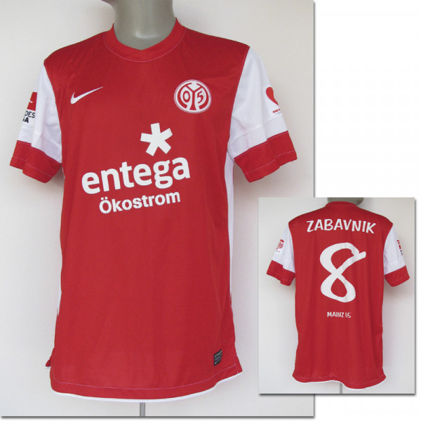 match worn football shirt Mainz 05 2011/12