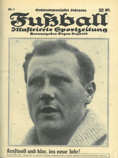 Fußball 1936 : 26.Jg.: Nr.1-53 unkomplett