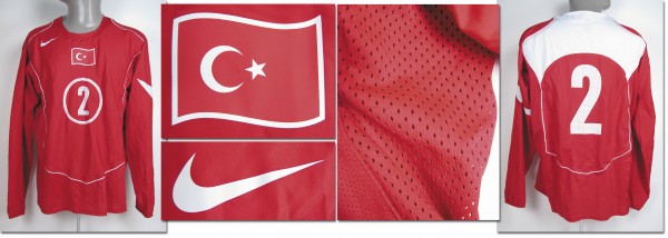 Match Worn Shirt Turkey 2006 Football - World Cup 2006 Quali