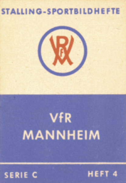 Stalling-Sportbildhefte Serie C Heft 4 - VfR Mannheim.