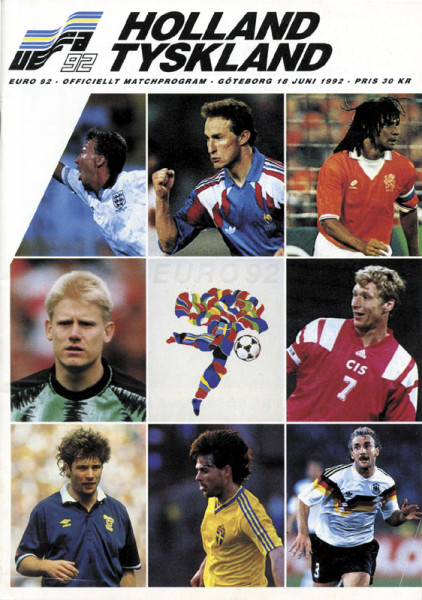 Holland - Tyskland(Deutschl.(HF) Europameisterschaft 18.6.1992, Göteburg
