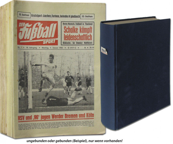 Der Fußball Sport 1965 : Nr.1-52 komplett