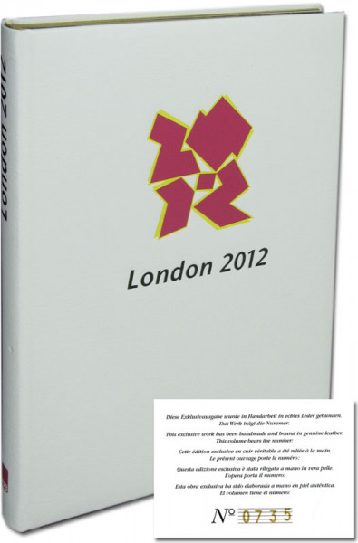 London 2012. Offizielles Standardwerk von DOSB/ÖOC/SO. VORZUGSAUSGABE. Nummeriertes Exemplar (No.0735)