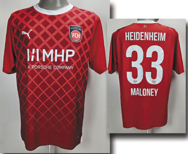 match worn football shirt 1. FC Heidenheim 2023