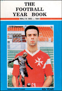 Football Year Book Malta 1990-91.