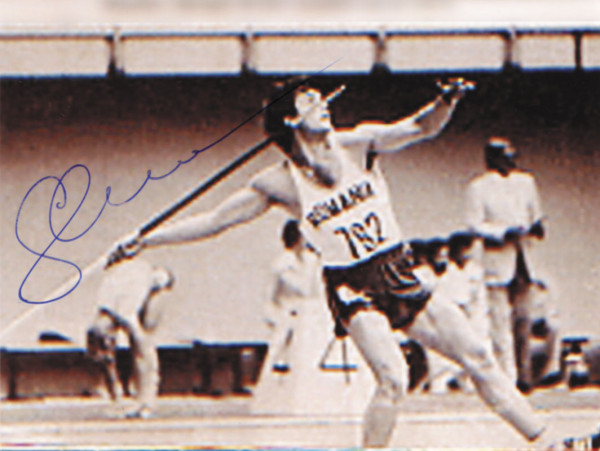 Megelea, Gheorghe: Olympic Games 1976 Autograph Atletics Romania