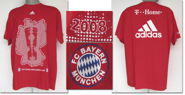 Cup Winner match issued shirt Bayern Munich 2008