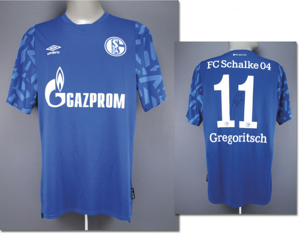 Michael Gregoritsch, am 08.02.2020 gegen Paderborn, Schalke 04 - Trikot 2019/20