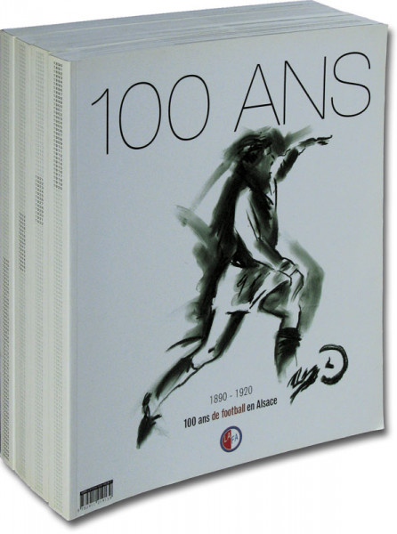 100 Ans de Football en Alsace. 1890 -2000.(4-Bändig).