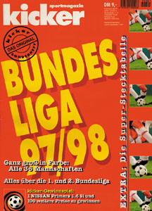 Sondernummer 1997 : Kicker Sonderheft 97/98 BL