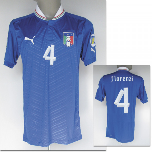 World Cup 2014 match worn football shirt Italy