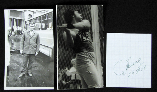 Spiridonow, Alexei: Olympic Games 1976 Autograph Athletics USSR