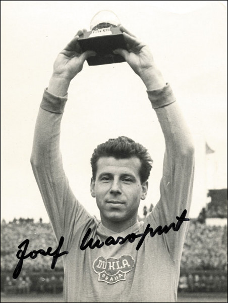 Masopust, Josef: (1931-2015) Originalsignatur Josef Masopust
