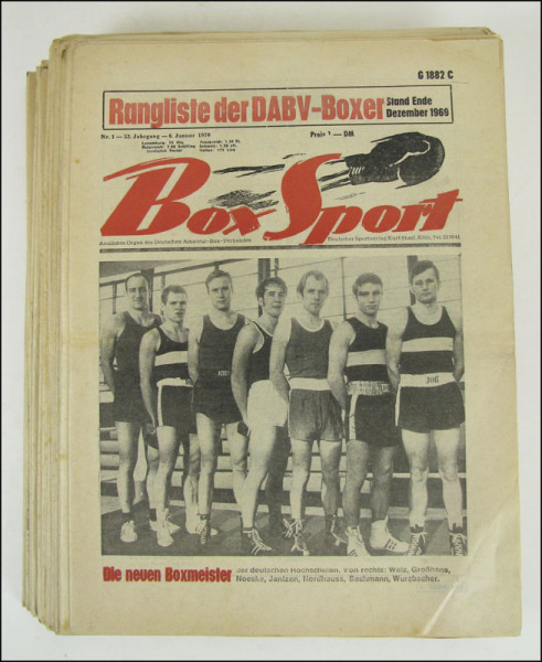 Box-Sport 1970 : Jg. Nr.1-42 komplett