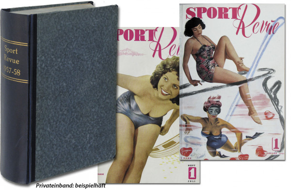 Sport Revue 1957-58 : 1.+2.Jg. Komplett