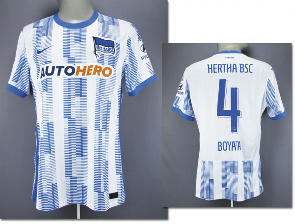 match worn football shirt Hertha BSC 2021/22