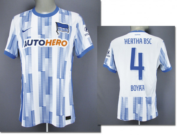 Dedryck Boyata am 16.10.2021 gegen Frankfurt, Berlin, Hertha - Trikot 2021/2022