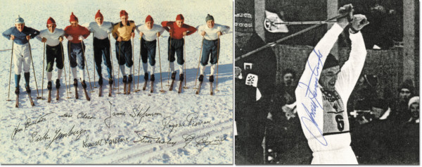 Rönnlund, Assar: Olympic Games 1964 Autograph Crosscountry Sweden