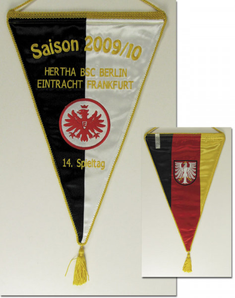 German Match Pennant 2009. Eintracht Frankfurt