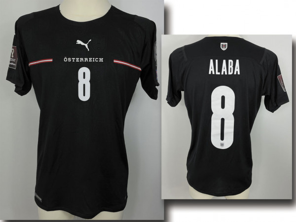 David Alaba, am 24.03.2022 gegen Wales WM Playoffs, Österreich - Trikot 2022