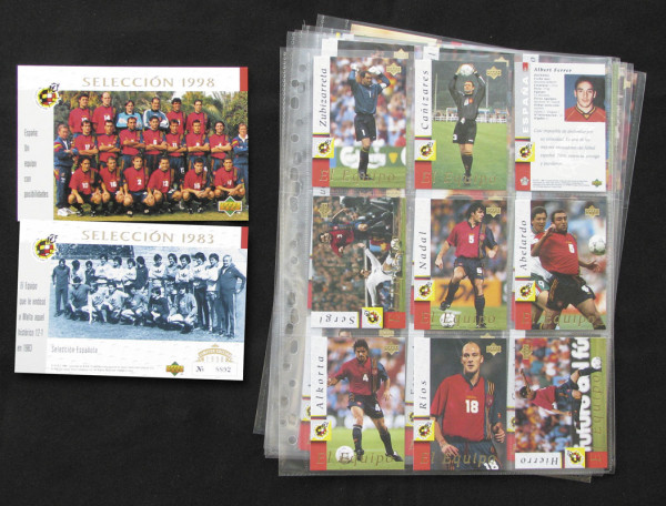 Upper Deck Football cards 1998 Spain