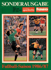 Deutsches Sport Echo 86 gem. mit FUWO: Sonderausgabe zum DDR-Fußball