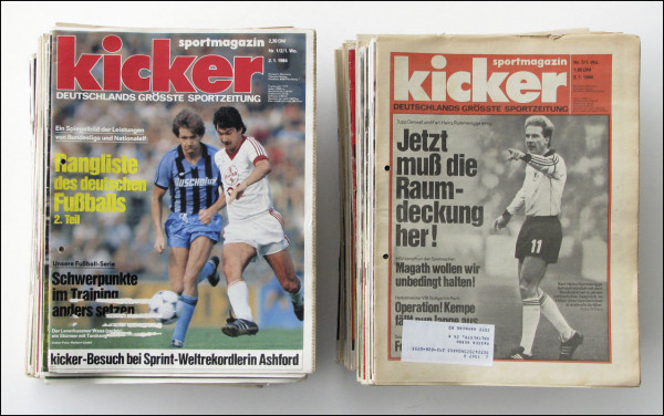 Kicker 1984 MonDon : Jg.Nr.1/2-104 unkomplett