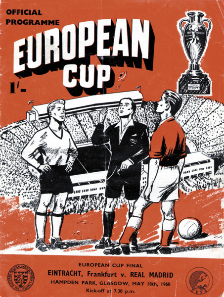 Europcup Final 1960 Programm Frankfurt v Madrid